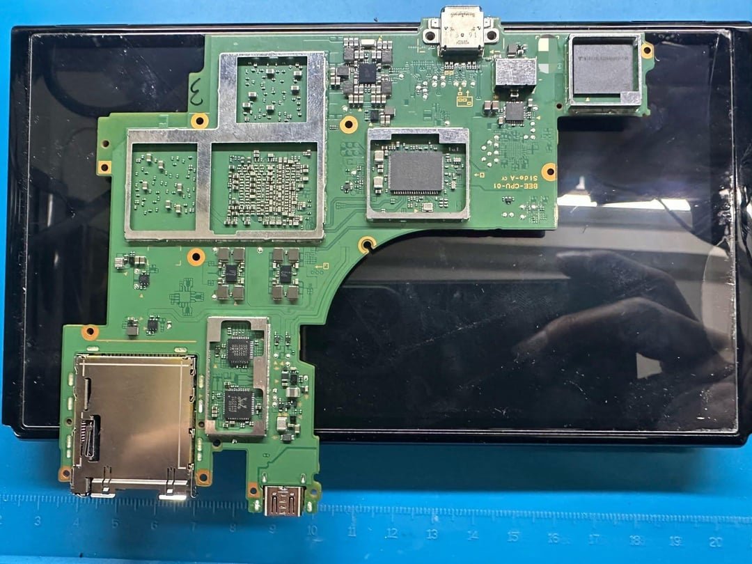 Exclusive: Nintendo Switch 2 Motherboard Pictures Leaked!!